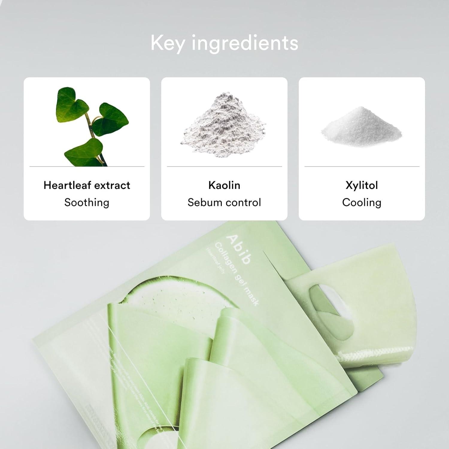 Abib Collagen Gel Mask Heartleaf Jelly