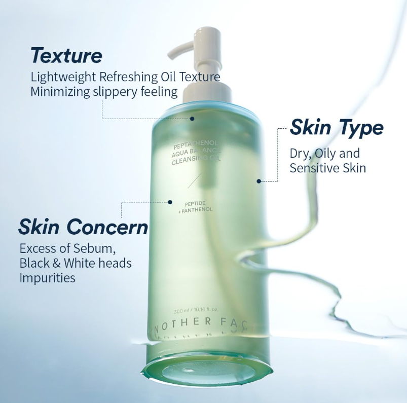 Another Face Peptathenol Aqua Balance Cleansing Oil