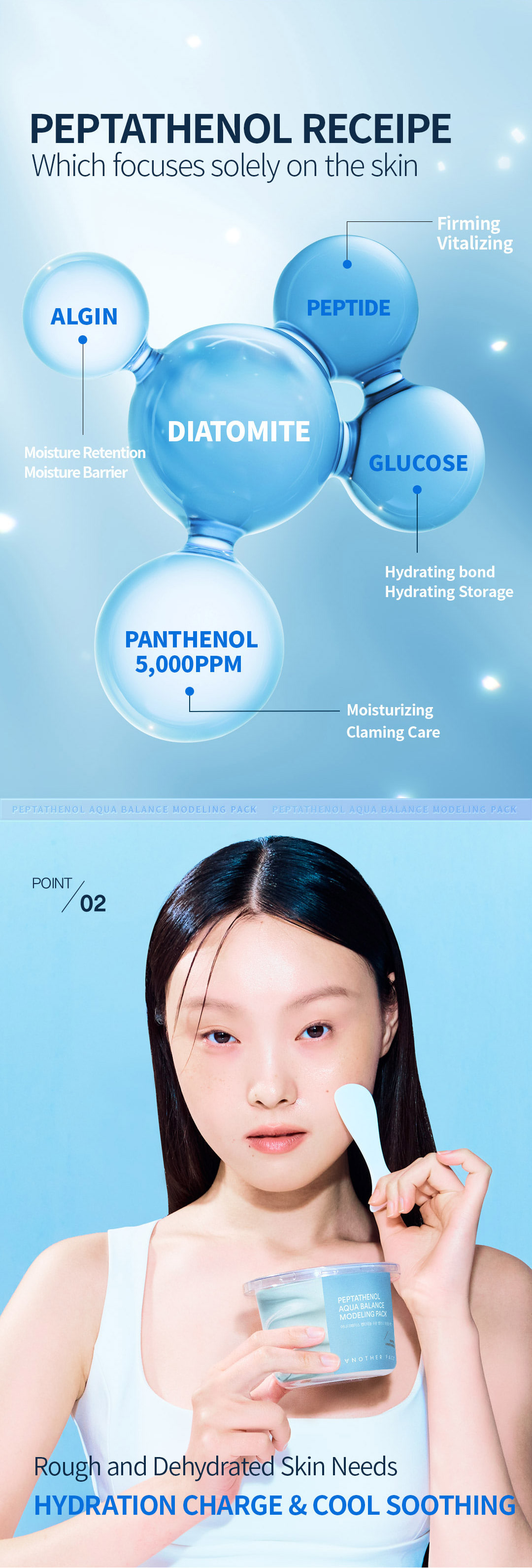 Another Face Peptathenol Aqua Modeling Pack