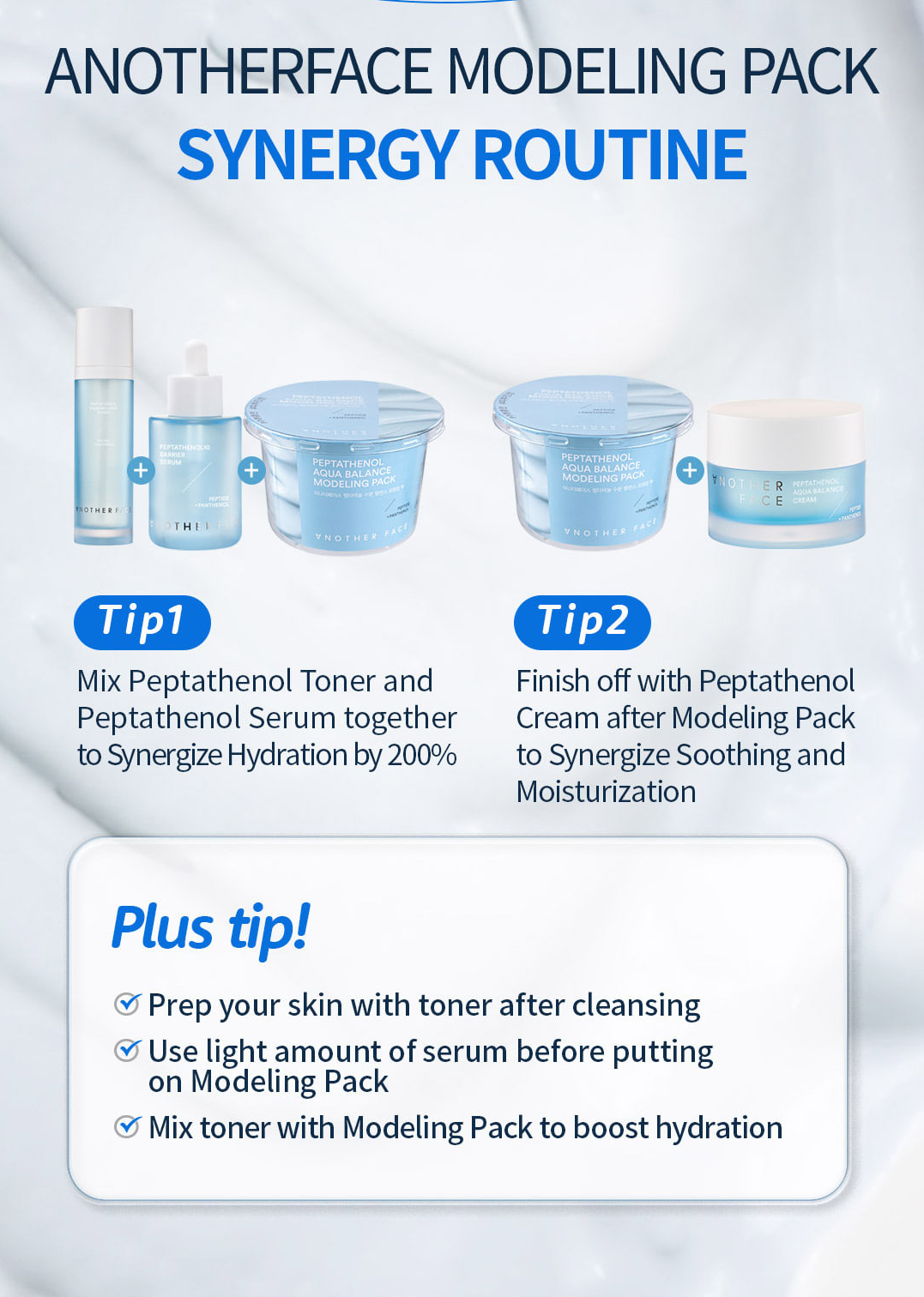 Another Face Peptathenol Aqua Modeling Pack