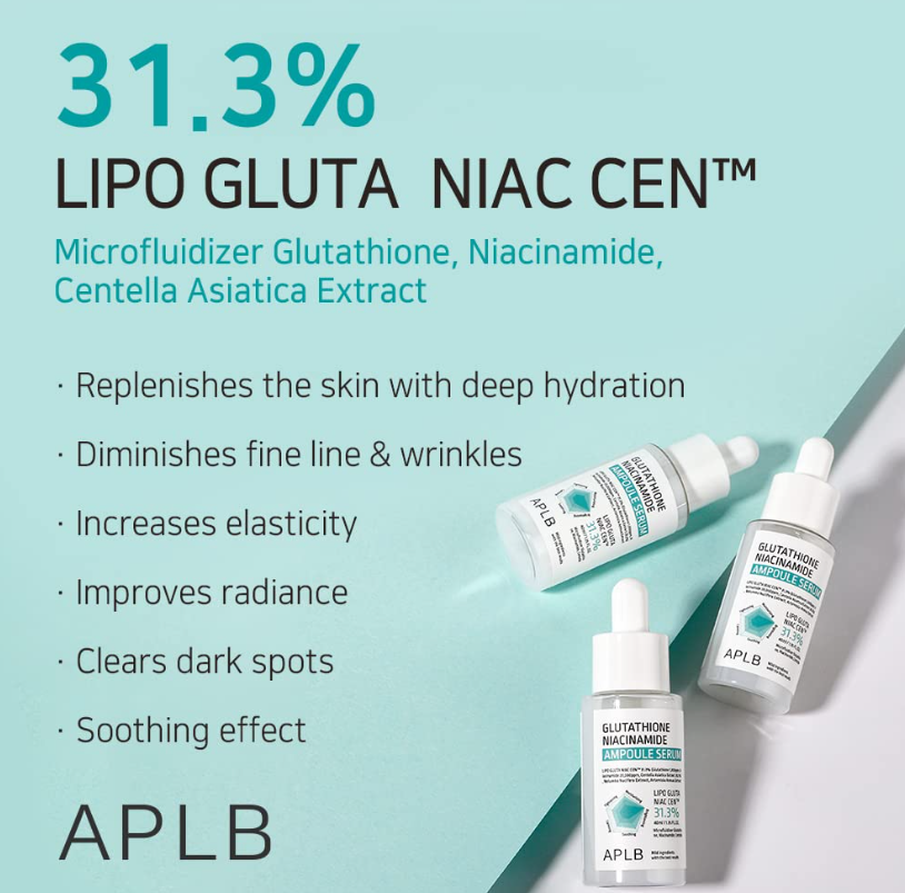 APLB Glutathione Niacinamide Ampoule Serum