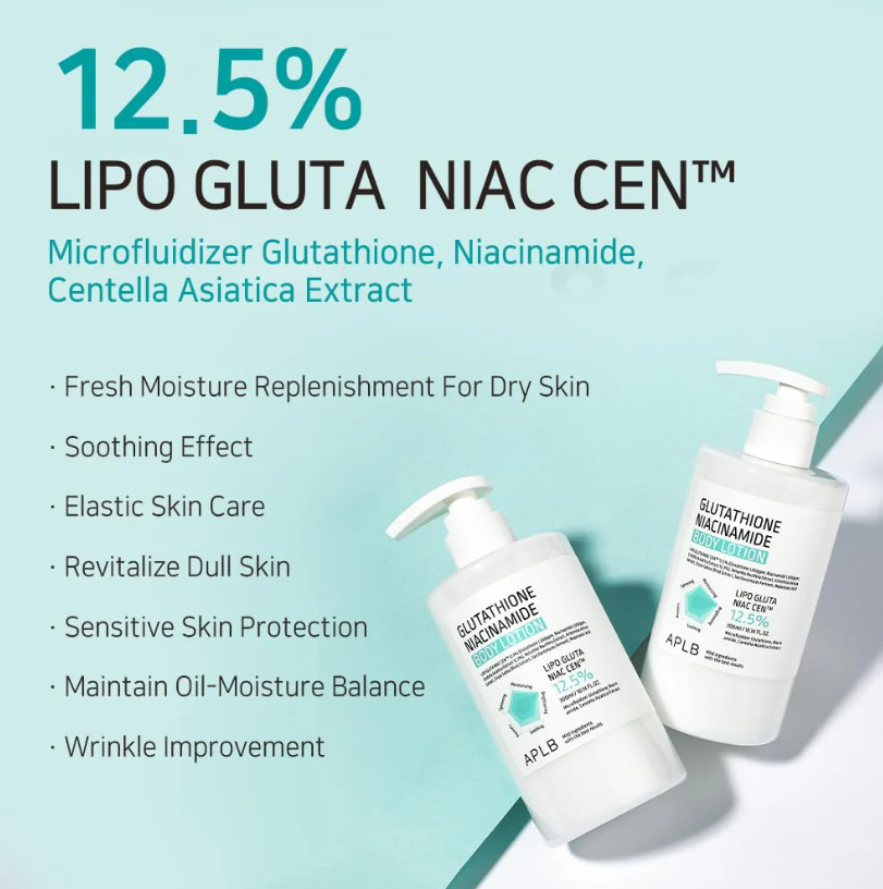 APLB Glutathione Niacinamide Body Lotion