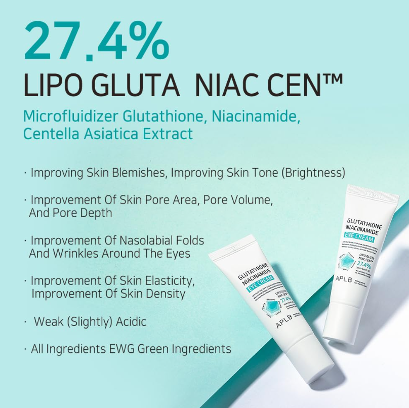 APLB Glutathione Niacinamide Eye Cream