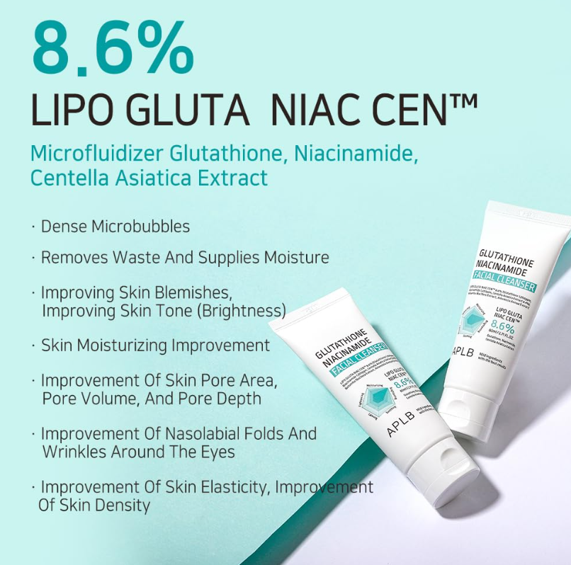 APLB Glutathione Niacinamide Facial Cleanser