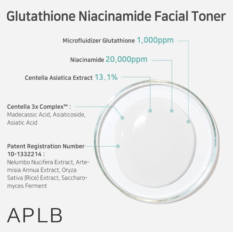 APLB Glutathione Niacinamide Facial Toner