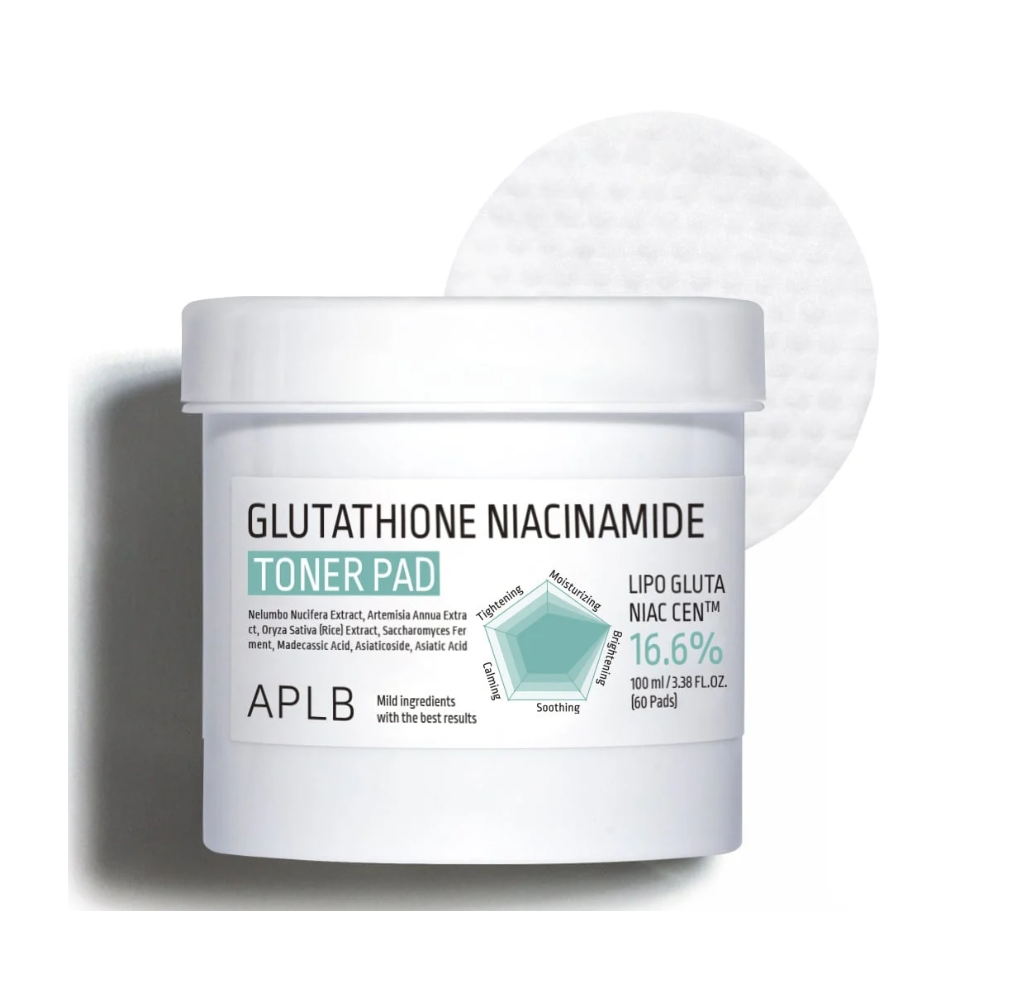 APLB Glutathione Niacinamide Toner Pad