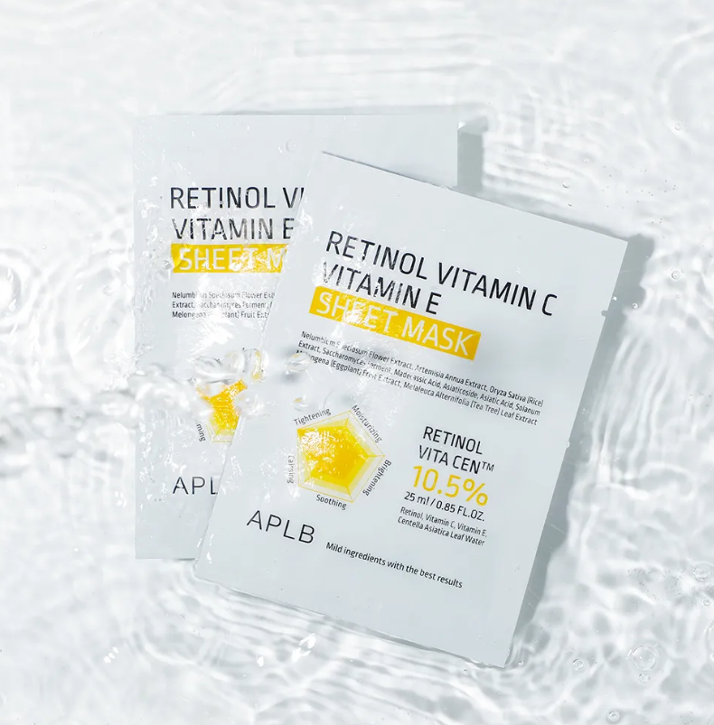 APLB Retinol Vitamin C Vitamin E Sheet Mask
