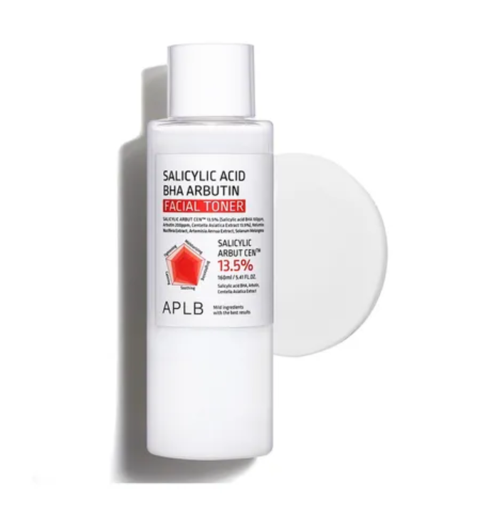 APLB Salicylic Acid BHA Arbutin Facial Toner