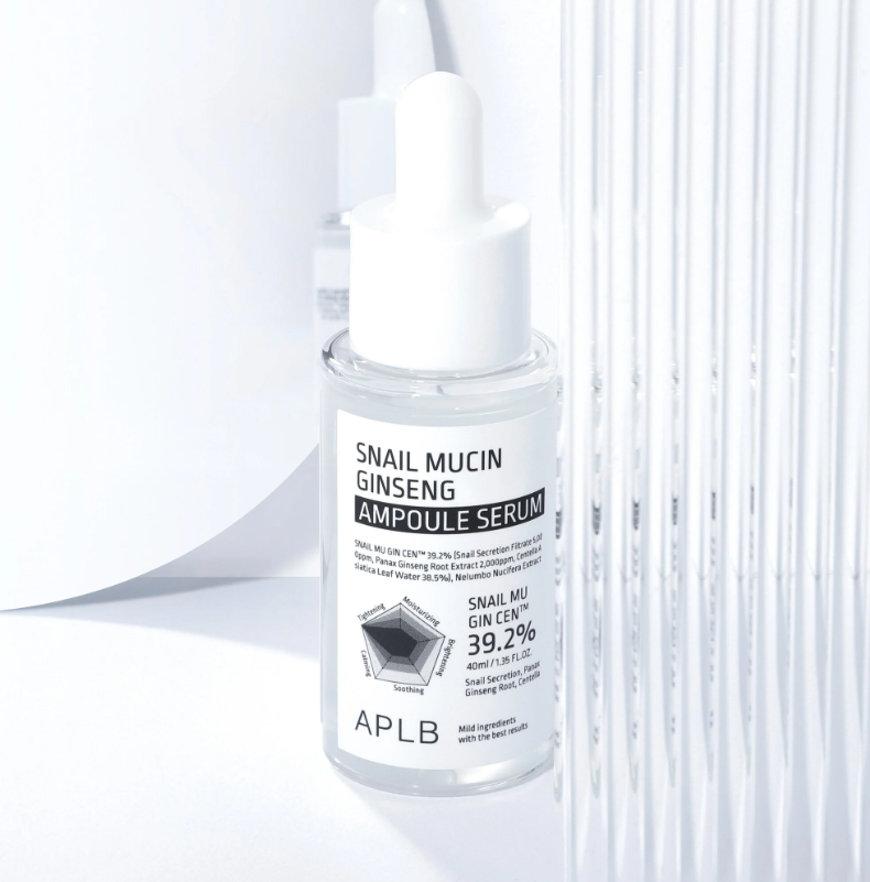 APLB Snail Mucin Ginseng Ampoule Serum
