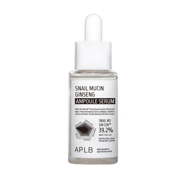 APLB Snail Mucin Ginseng Ampoule Serum