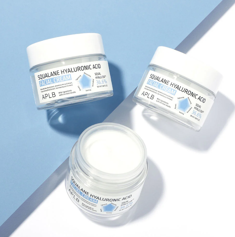 APLB Squalane Hyaluronic Acid Facial Cream