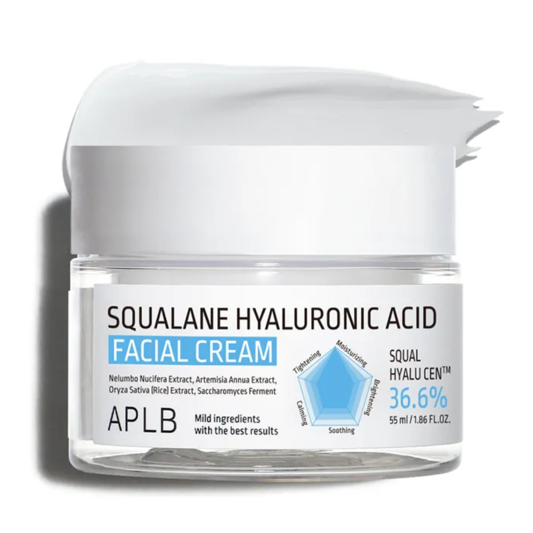 APLB Squalane Hyaluronic Acid Facial Cream