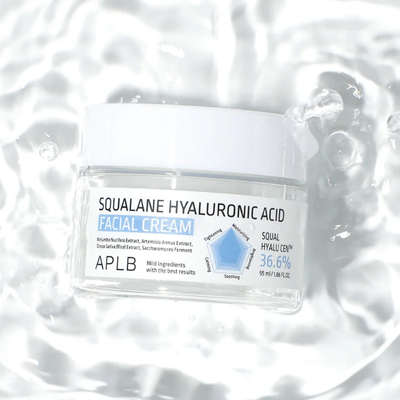APLB Squalane Hyaluronic Acid Facial Cream