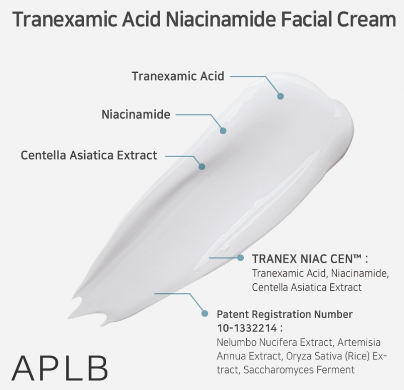 APLB Tranexamic Acid Niacinamide Facial Cream