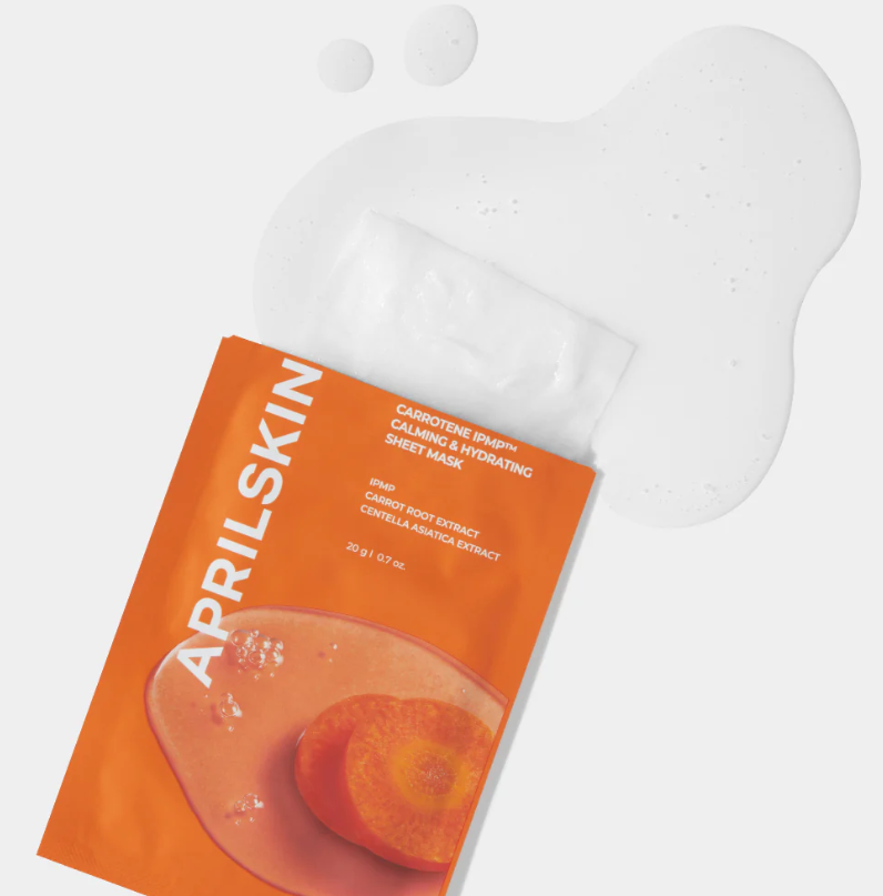 APRILSKIN  Carrotene IPMP™ Calming & Hydrating Sheet Mask