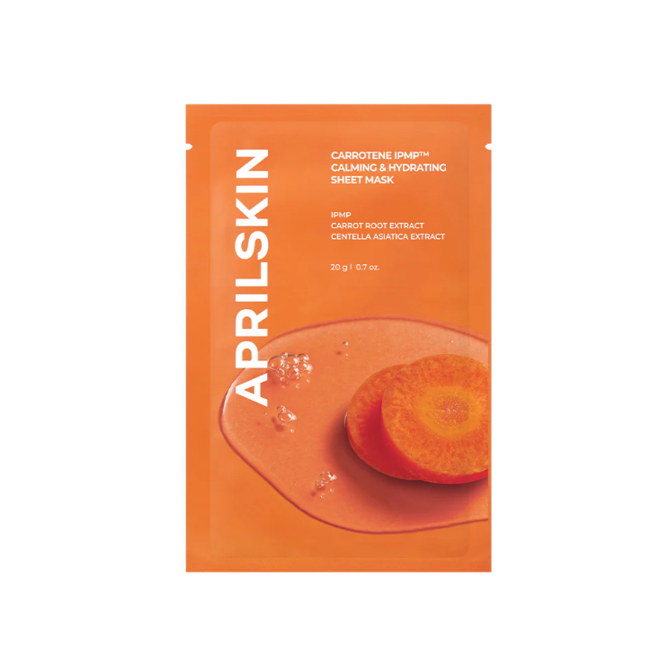 APRILSKIN  Carrotene IPMP™ Calming & Hydrating Sheet Mask