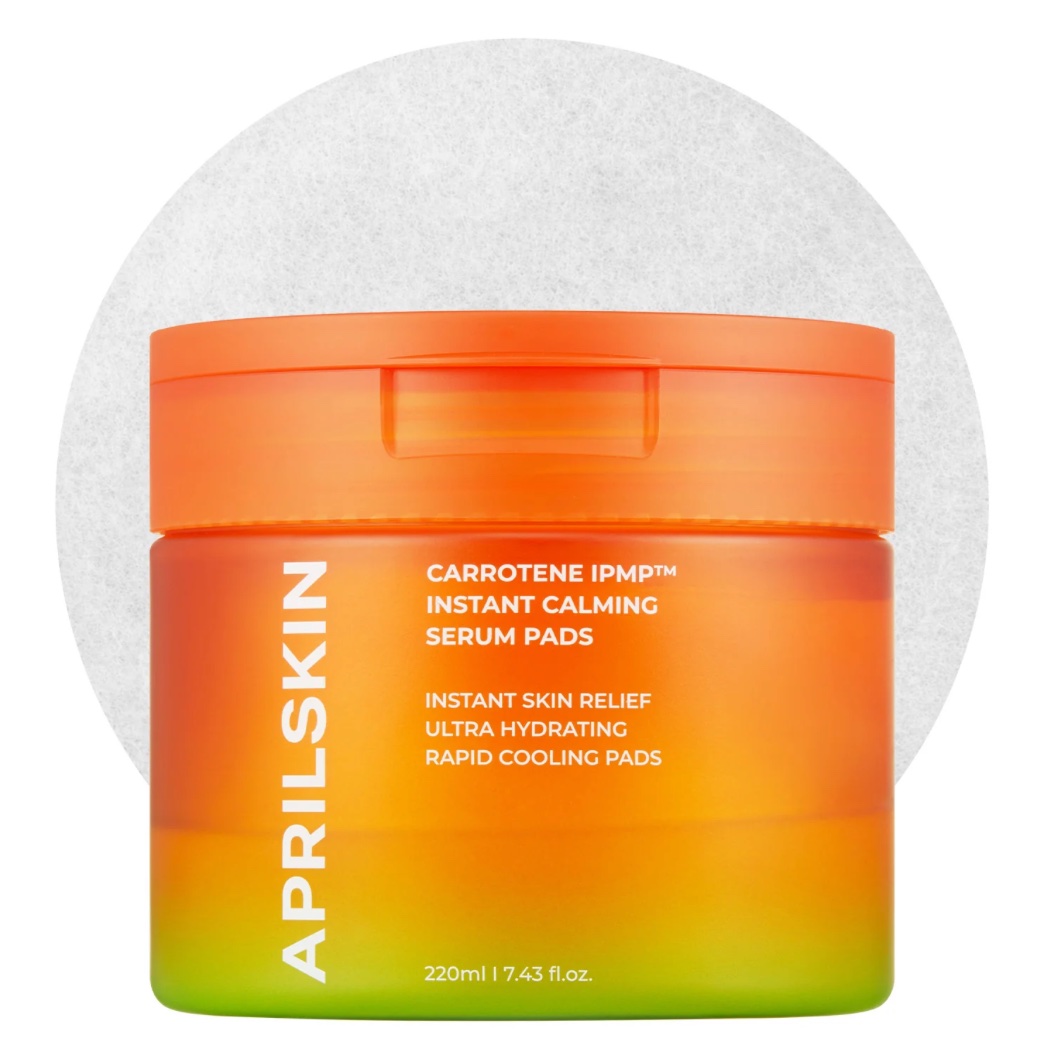 APRILSKIN Carrotene IPMP™ Instant Calming Serum Pads 80pcs