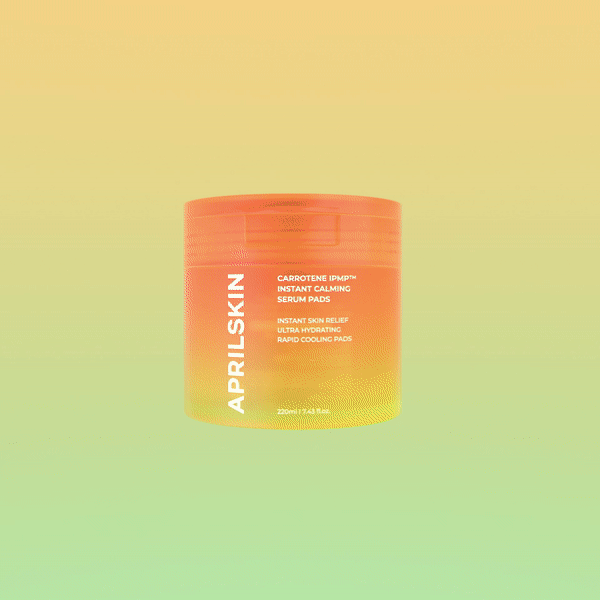 APRILSKIN Carrotene IPMP™ Instant Calming Serum Pads 80pcs