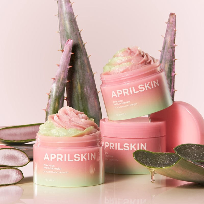 APRILSKIN Pink Aloe Pack Cleanser 120g