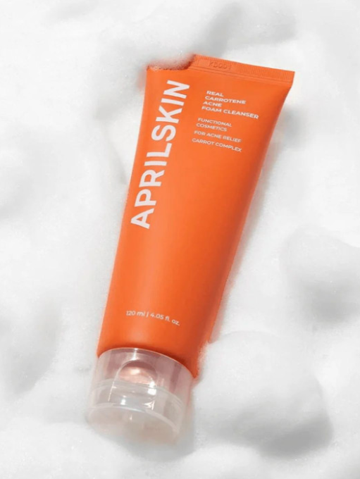 APRILSKIN Real Carrotene Acne Foam Cleanser