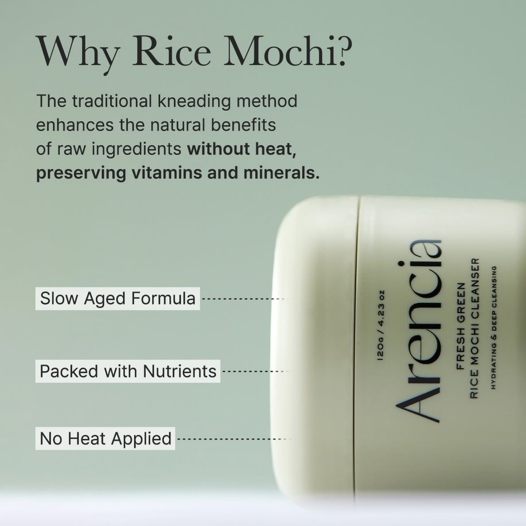 Arencia Fresh Green Rice Mochi Cleanser 120g