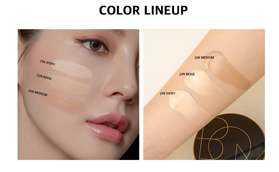 B.O.M Cover Flex Cushion SPF50+ PA+++ #25N Medium