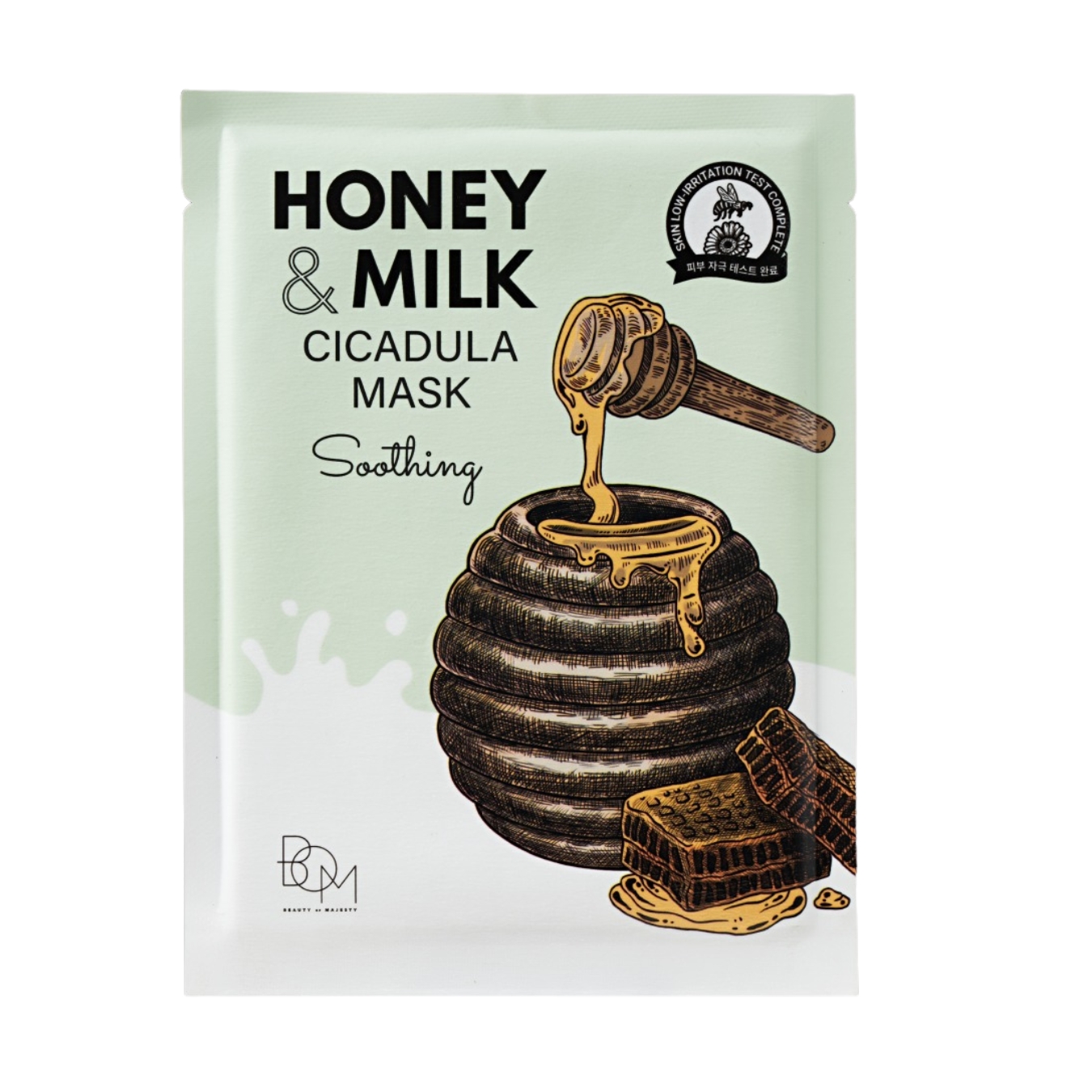 B.O.M Honey and Milk Cicadula Mask