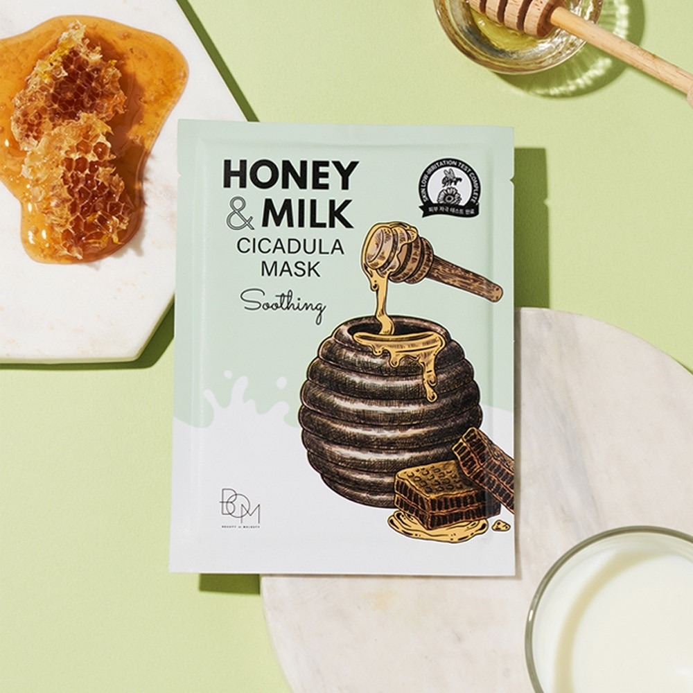 B.O.M Honey and Milk Cicadula Mask