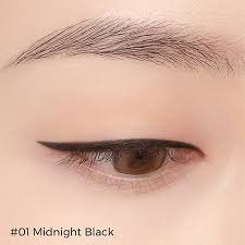 B.O.M Wonderproof Gel Slim Eyeliner #01 Midnight Black