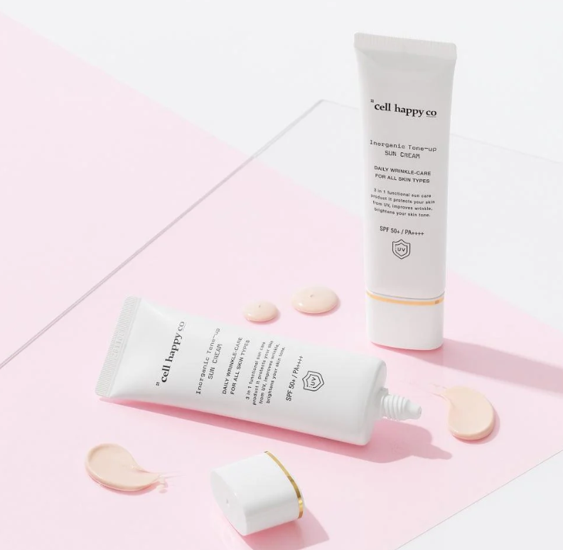 CellHappyCо Inorganic Tone-up Sun Cream 50g