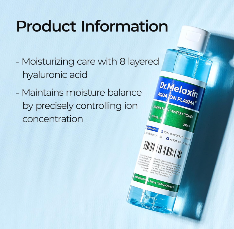 Dr. Melaxin Aqua Ion Plasma Hydrating Watery Toner 200ml