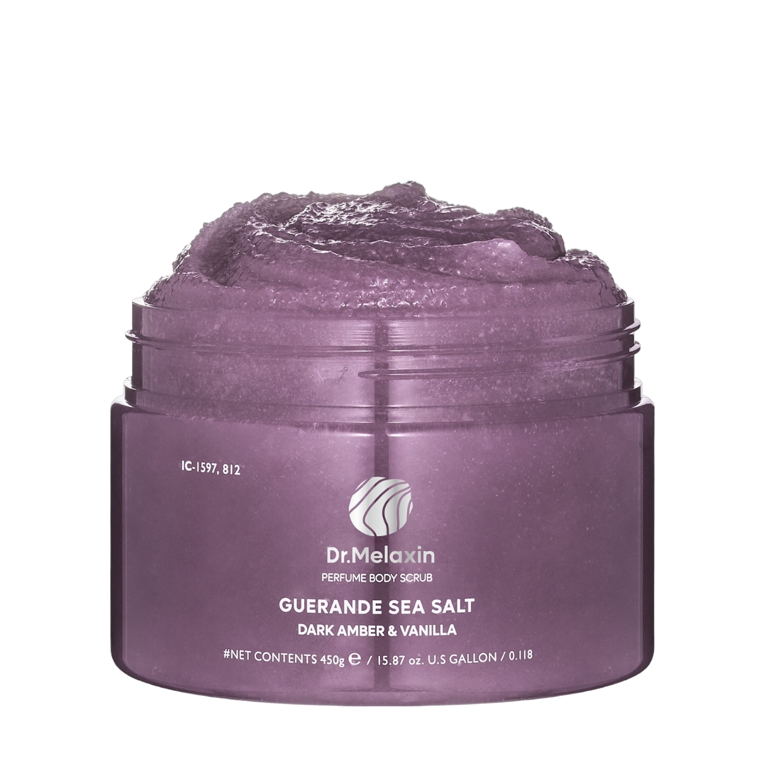Dr. Melaxin Guerande Sea Salt Perfume Body Scrub Dark Amber 450g