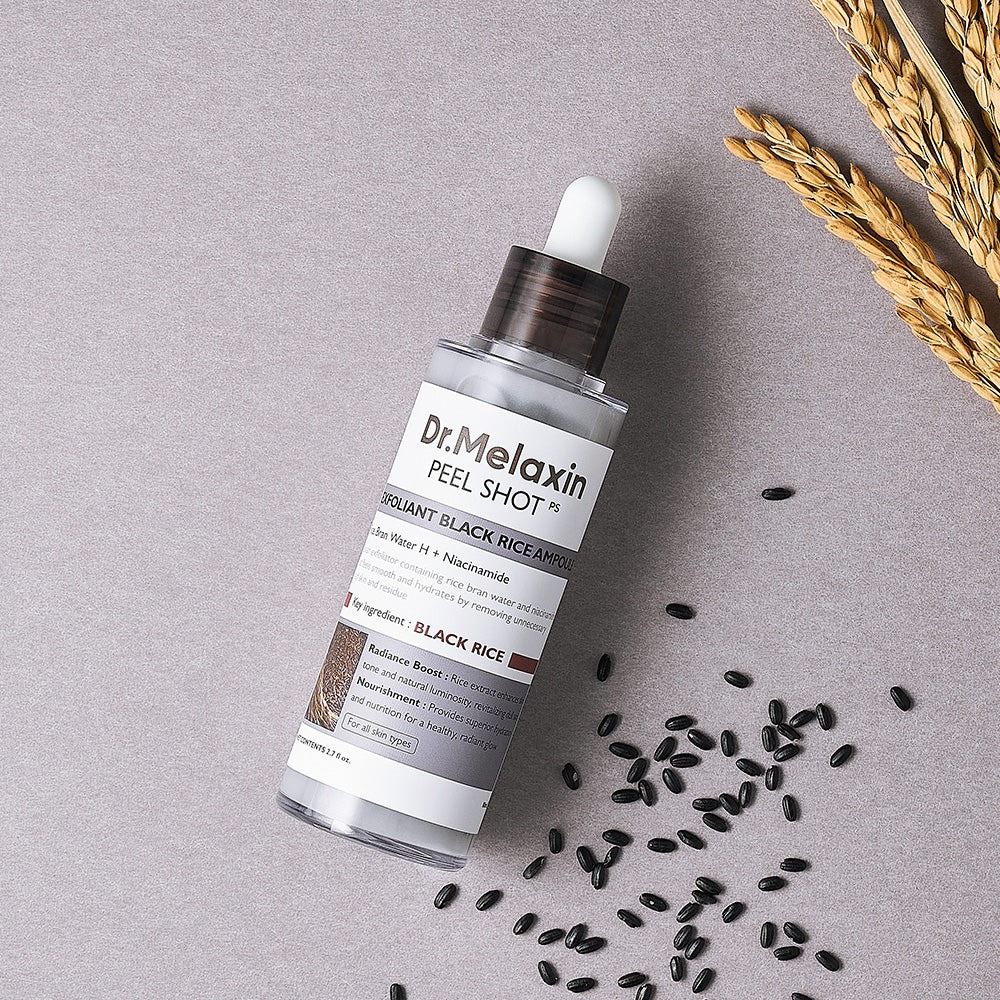 Dr. Melaxin Peel Shot Exfoliating Black Rice Ampoule 80ml
