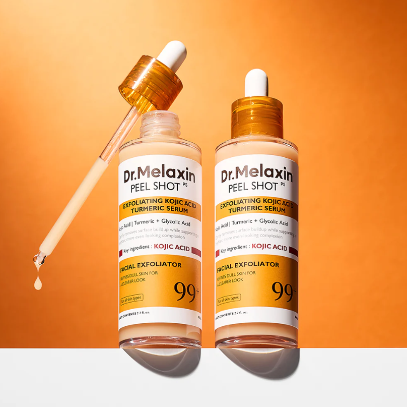 Dr. Melaxin Peel Shot Exfoliating Kojic Acid Turmeric Serum 80ml