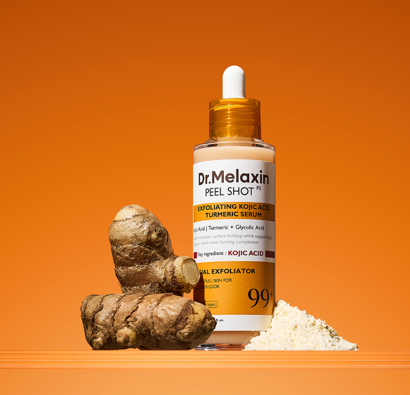 Dr. Melaxin Peel Shot Exfoliating Kojic Acid Turmeric Serum 80ml