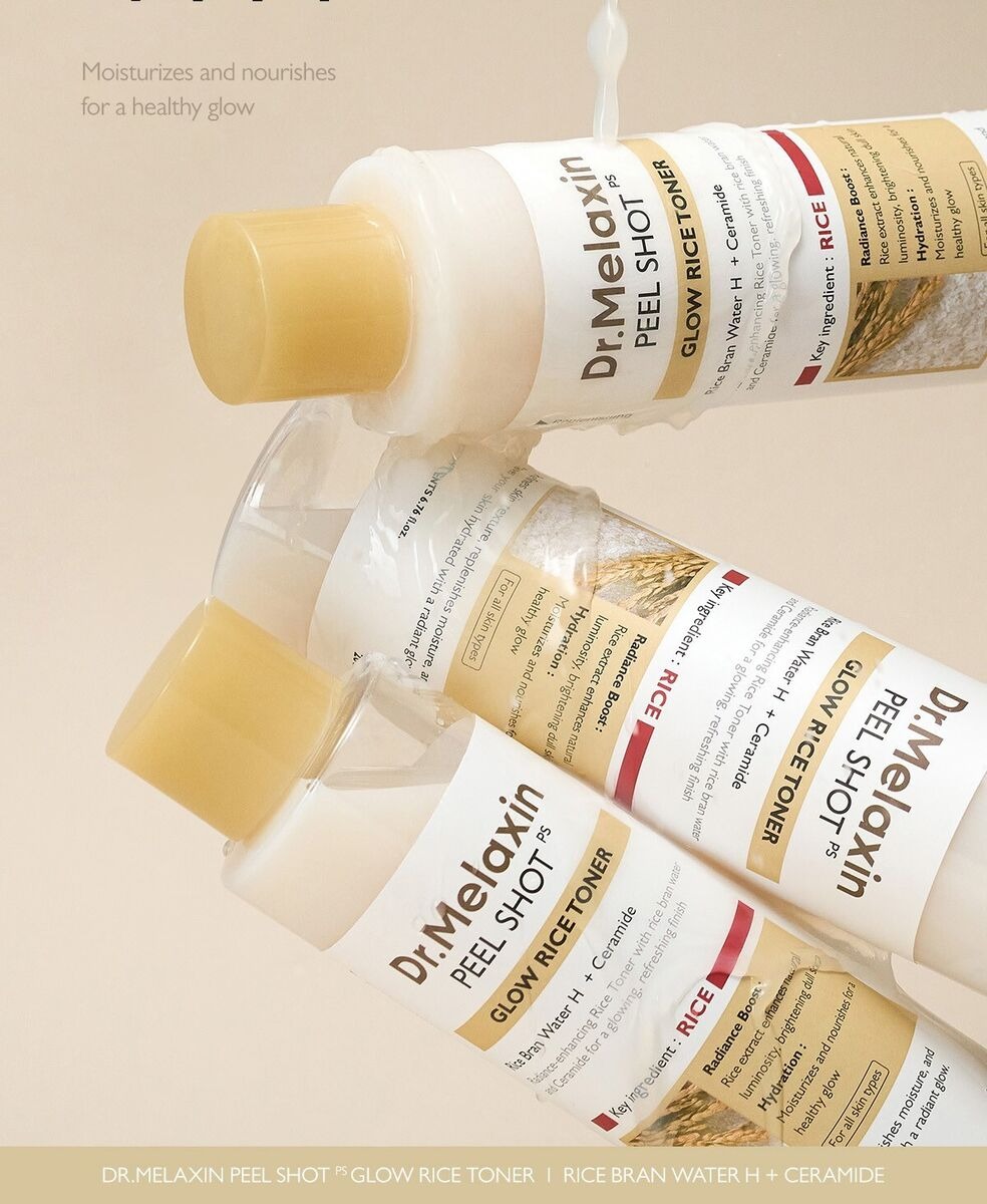 Dr. Melaxin Peel Shot Glow White Rice Toner 200ml
