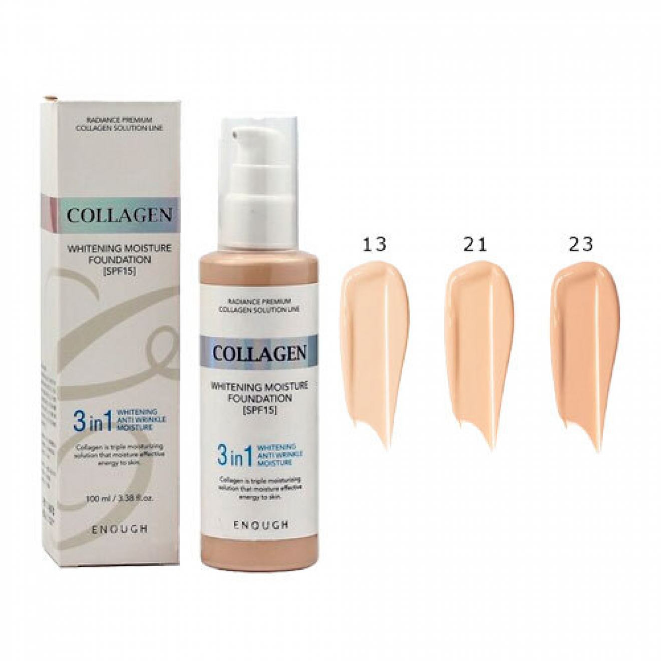 Enough Collagen 3in1 Foundation #21