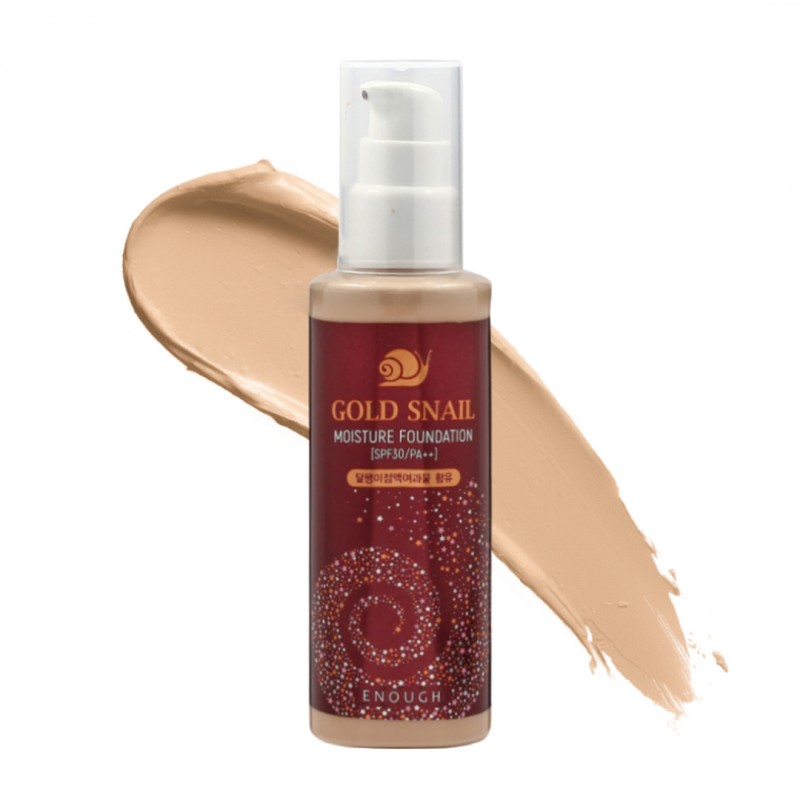 Enough Gold Snail Moisture Foundation #13