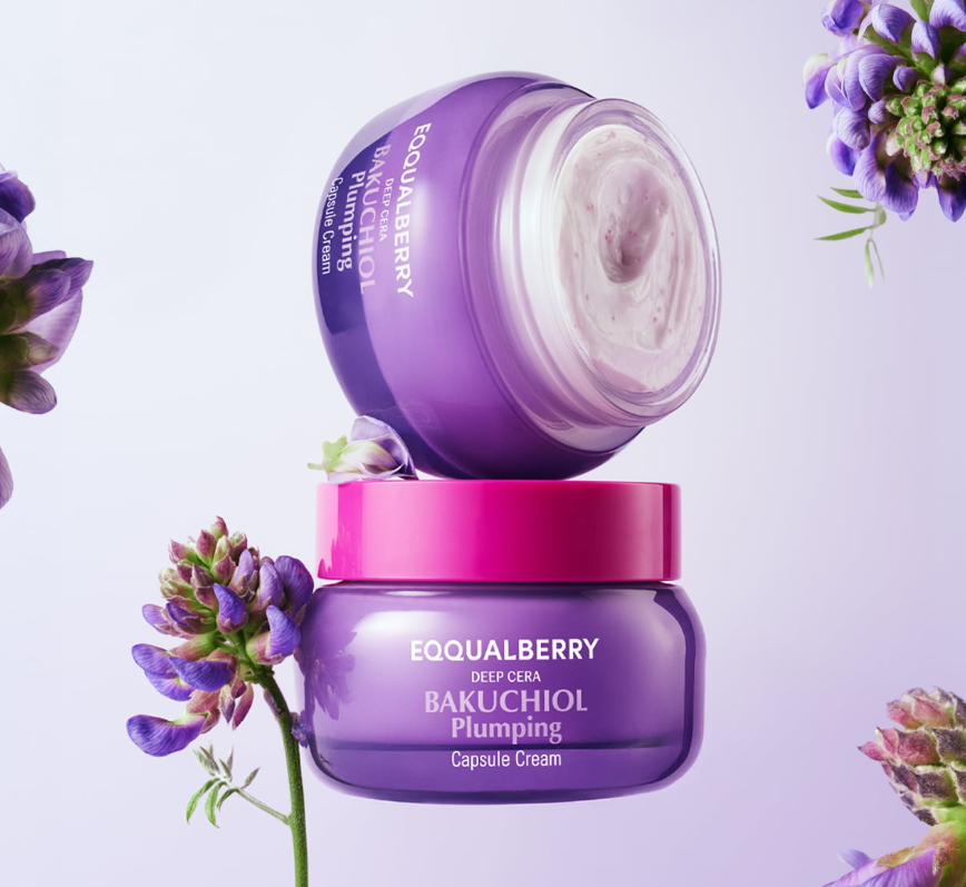 Eqqualberry Bakuchiol Plumping Capsule Cream 50ml