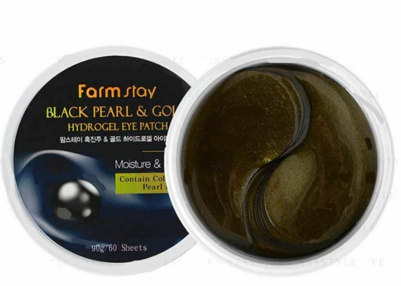 FarmStay Black Pearl Gold Hydrogel Eye Patch