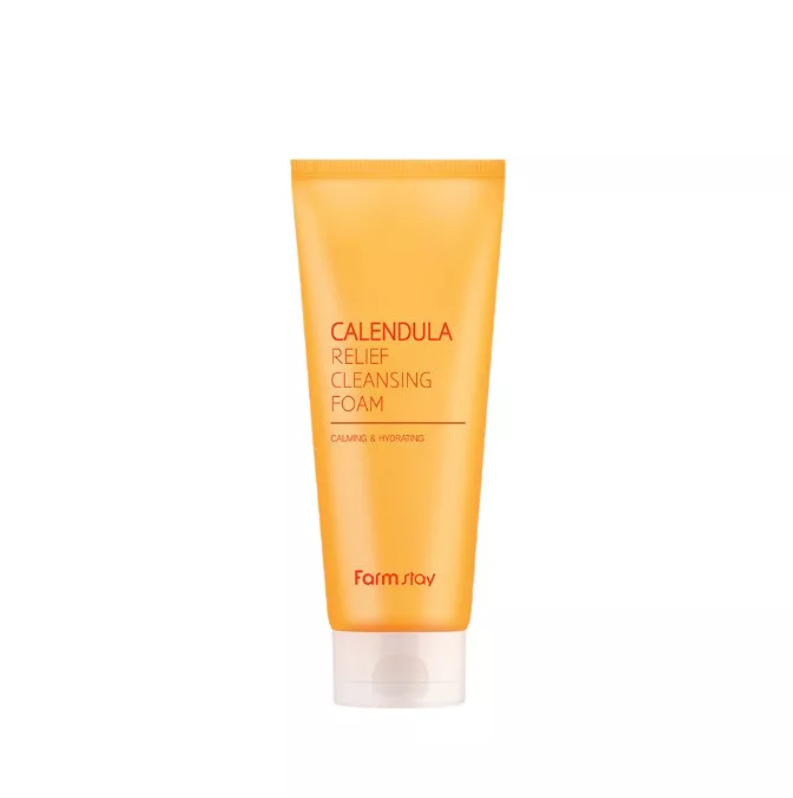 FarmStay Calendula Relief Cleansing Foam