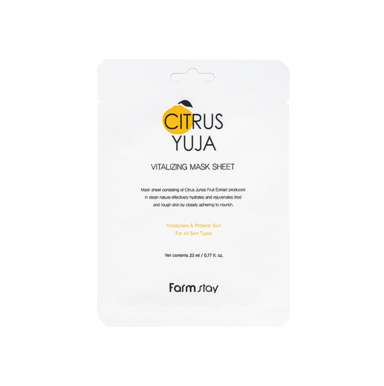FarmStay Citrus Yuja Vitalizing Sheet Mask
