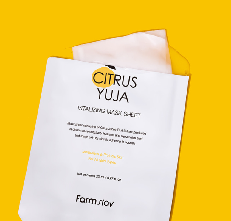 FarmStay Citrus Yuja Vitalizing Sheet Mask