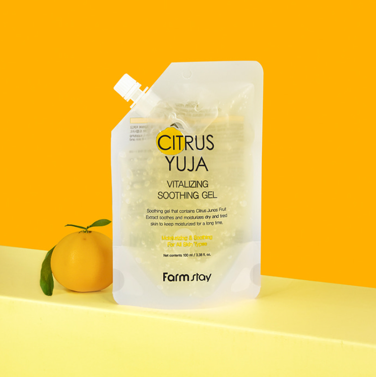 Farmstay Citrus Yuja Vitalizing Soothing Gel 100ml