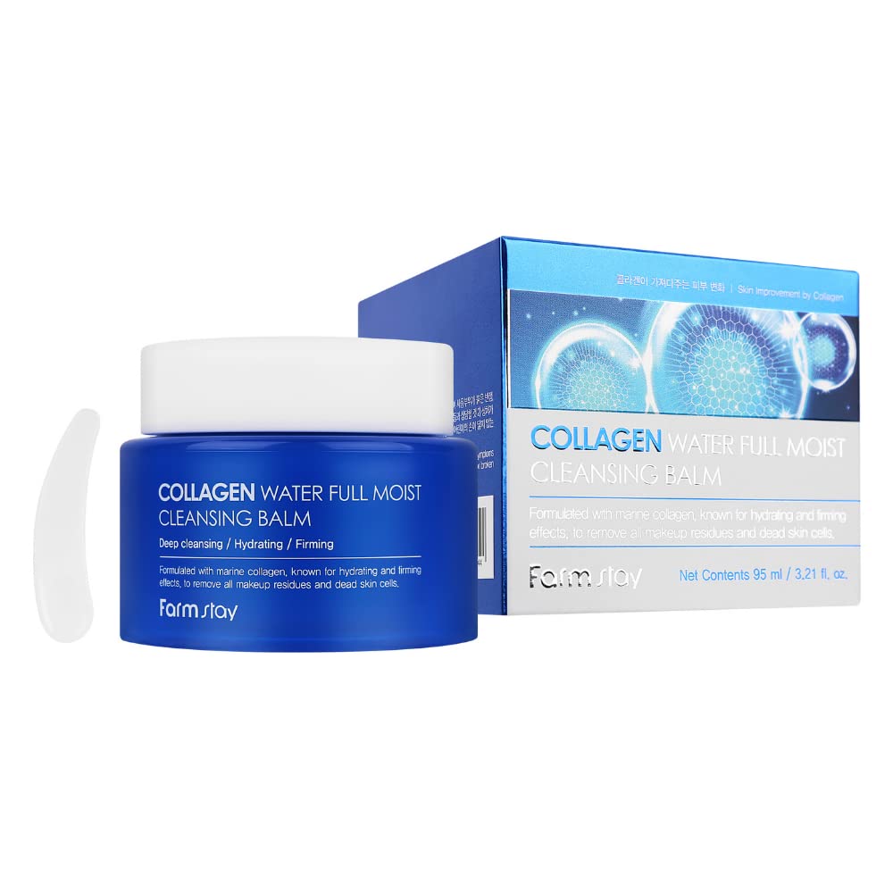 FarmStay Collagen Water Full Moist Cleansing Balm
