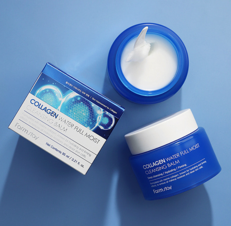 FarmStay Collagen Water Full Moist Cleansing Balm
