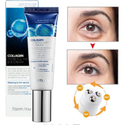 FarmStay Collagen Water Full Moist Rolling Eye Serum