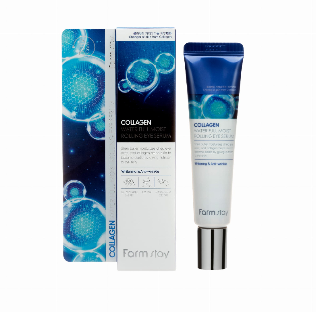 FarmStay Collagen Water Full Moist Rolling Eye Serum