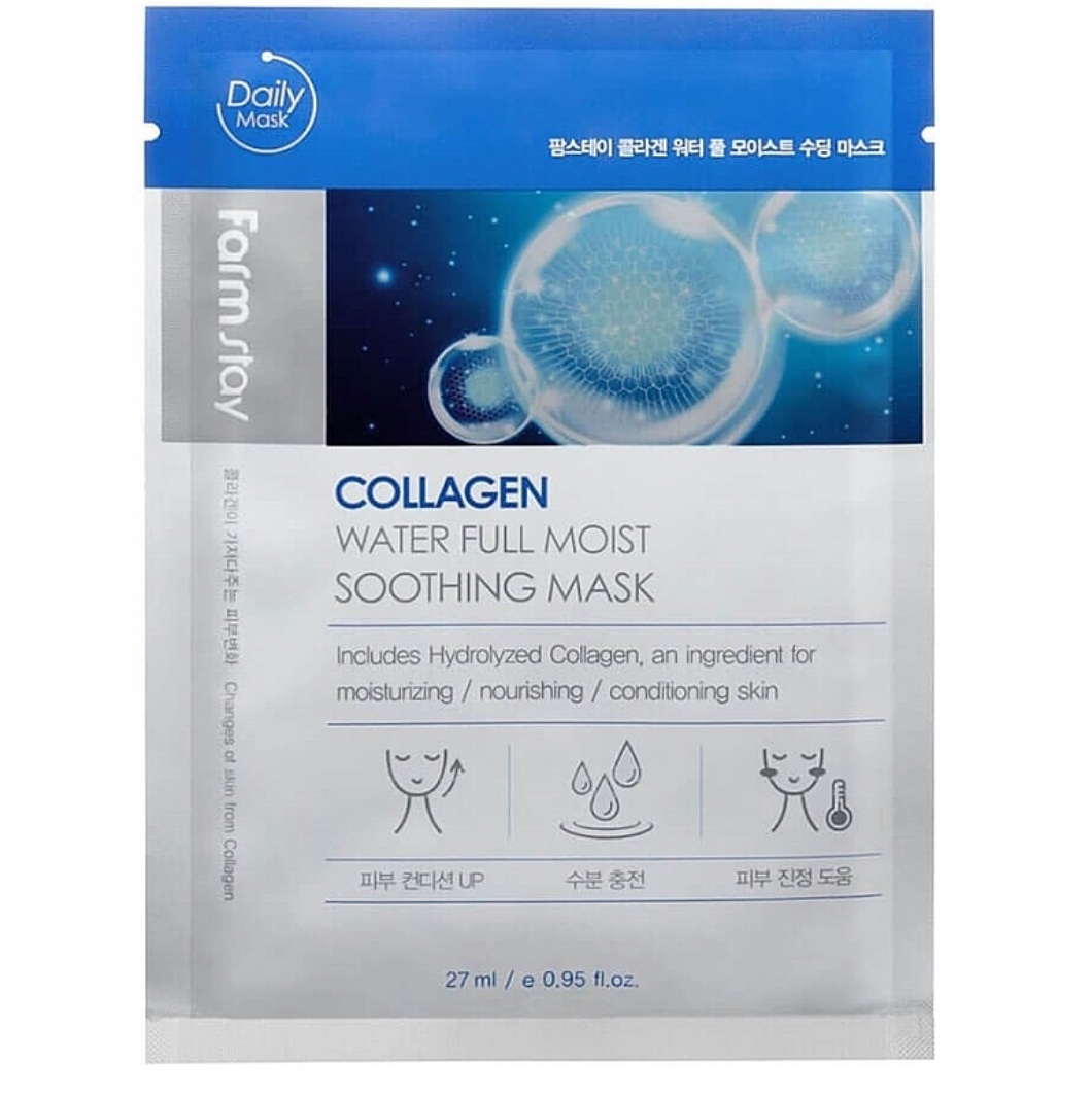 FarmStay Collagen Water Full Moist Soothing Mask