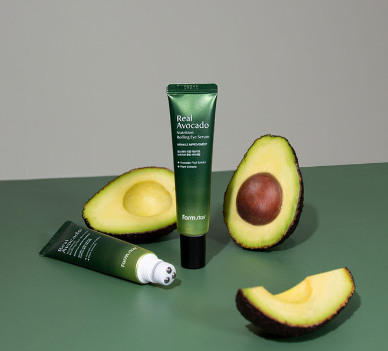 FarmStay Real Avocado Nutrition Rolling Eye Serum